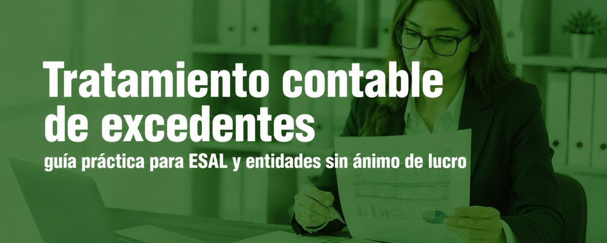 Tratamiento contable de excedentes en ESAL